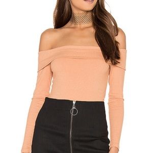 Revolve off the shoulder bodysuit